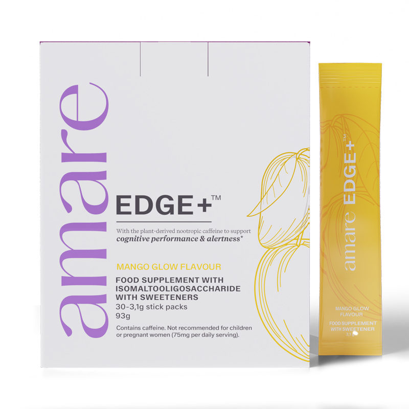 Amare EDGE+ Mango – Koffeint tartalmazó étrend-kiegészítő a fókusz és éberség támogatására